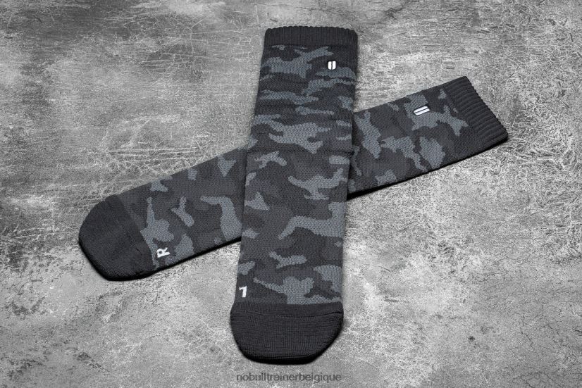 NOBULL chaussettes d'équipage (camo) anthracite88R8PT2921