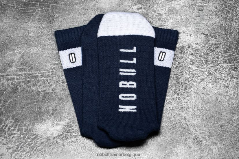 NOBULL chaussettes mi-mollet marine88R8PT2885