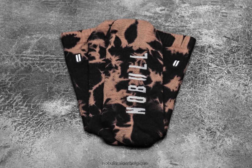 NOBULL chaussettes ras du cou (tie-dye) noir88R8PT2935