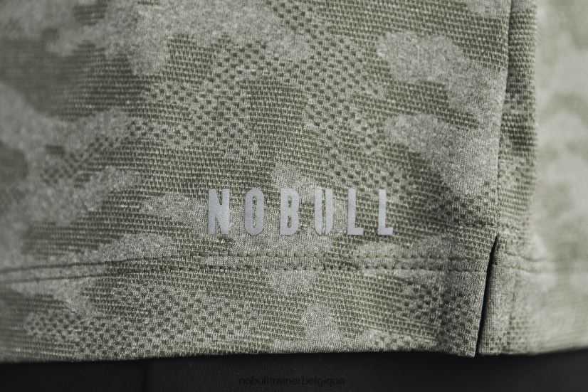 NOBULL polo texturé léger (camo) femme army88R8PT1780