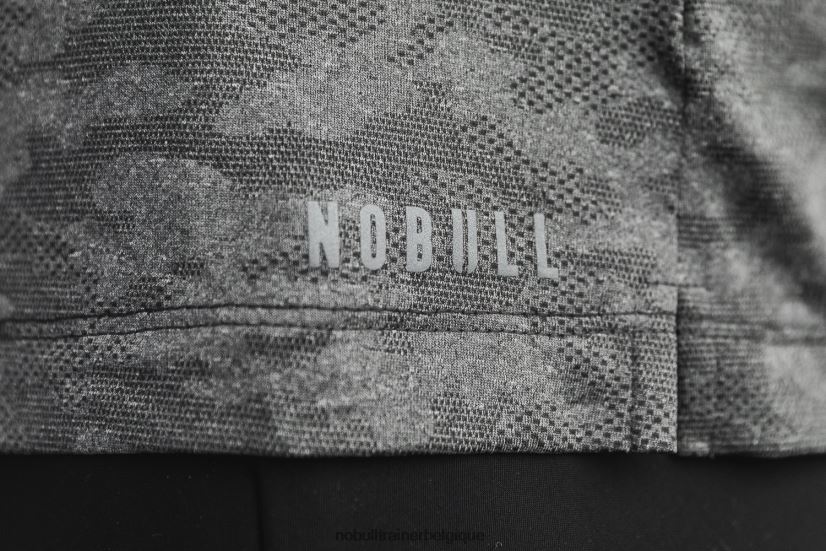 NOBULL polo texturé léger pour femme (camo) noir88R8PT1781