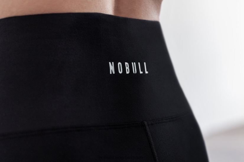 NOBULL crop taille haute (mat) noir88R8PT2131