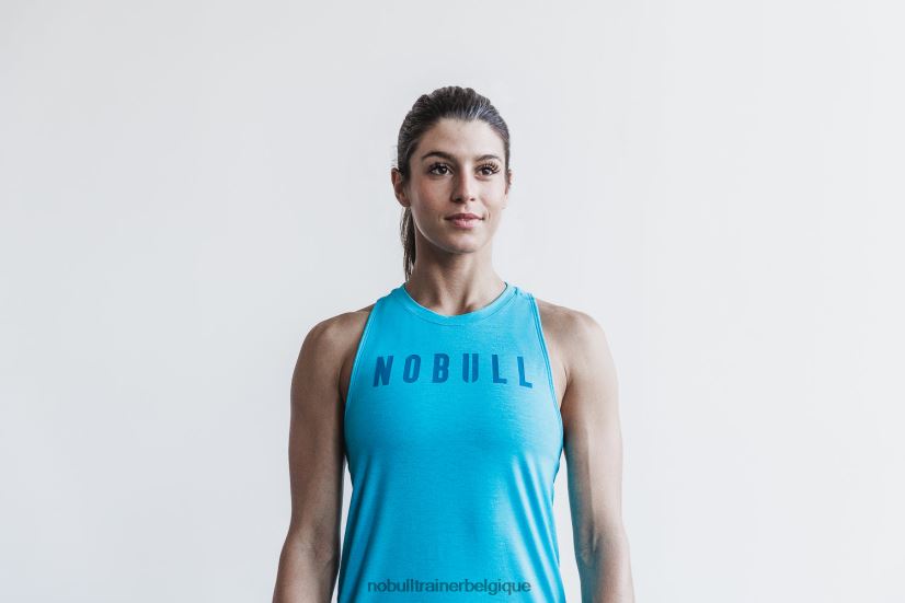 NOBULL débardeur col montant femme (néon) bleu88R8PT2585