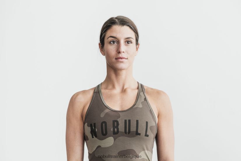 NOBULL débardeur dos nageur pour femme (camo) foncé88R8PT2228