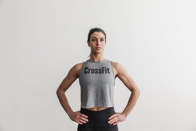 NOBULL débardeur musculaire crossfit femme gris88R8PT2707