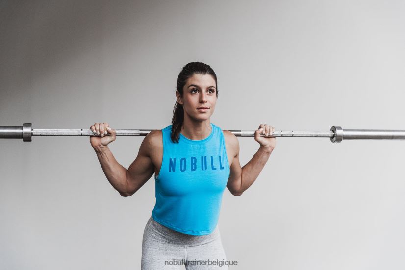 NOBULL débardeur musculaire femme (néon) bleu88R8PT2203