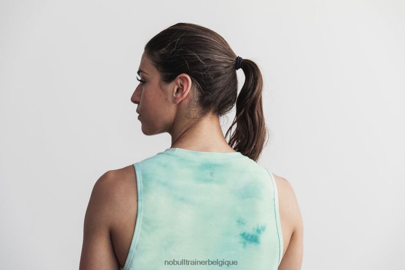 NOBULL débardeur musculaire femme (tie-dye) vanille & aqua88R8PT2055