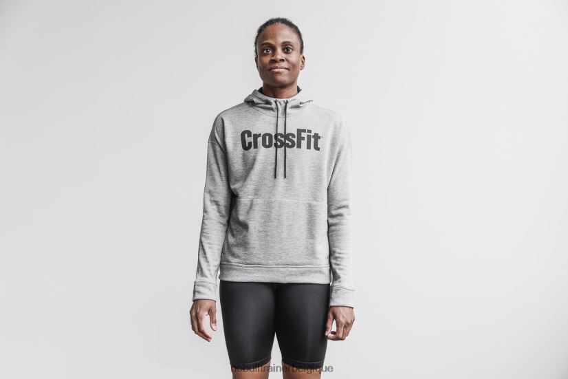 NOBULL sweat à capuche crossfit femme gris88R8PT2077