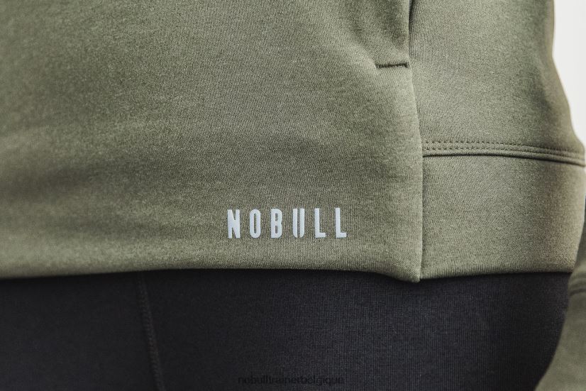 NOBULL sweat à capuche performance pour femme army88R8PT2513