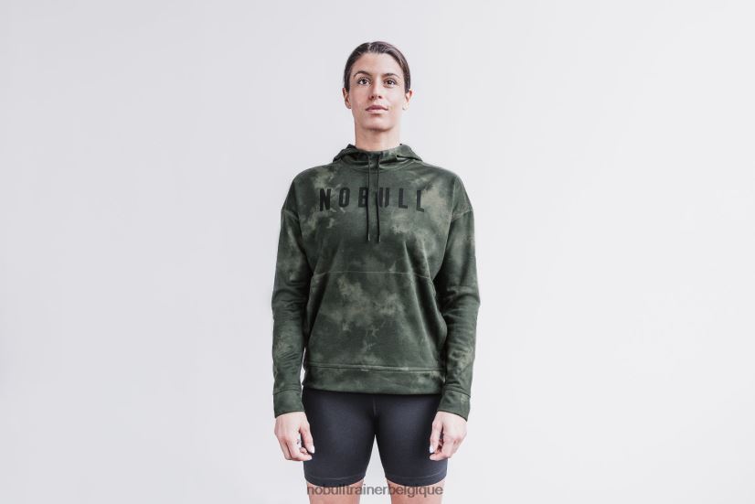 NOBULL sweat à capuche pour femme (tie-dye) army88R8PT2097