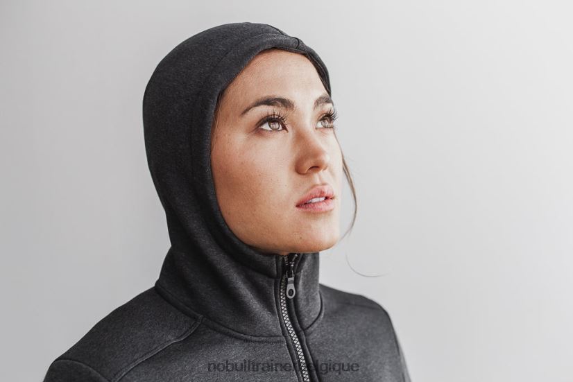 NOBULL sweat à capuche zippé performance pour femme88R8PT2826