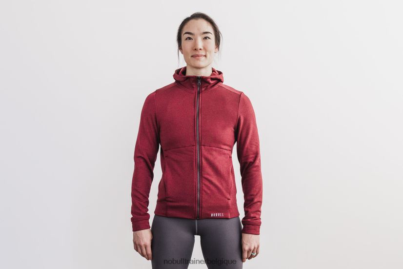 NOBULL sweat à capuche zippé performance pour femme88R8PT2828