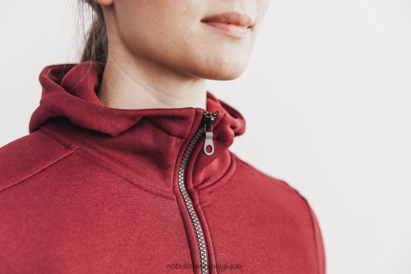 NOBULL sweat à capuche zippé performance pour femme88R8PT2828