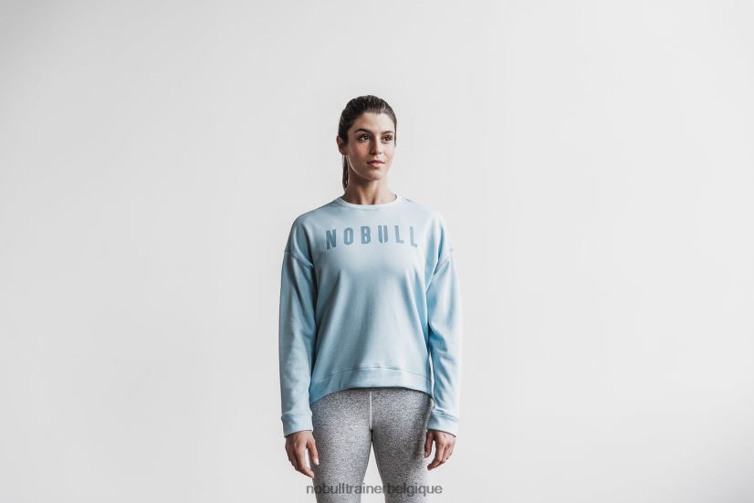 NOBULL sweat-shirt ras du cou pour femme glace88R8PT1970