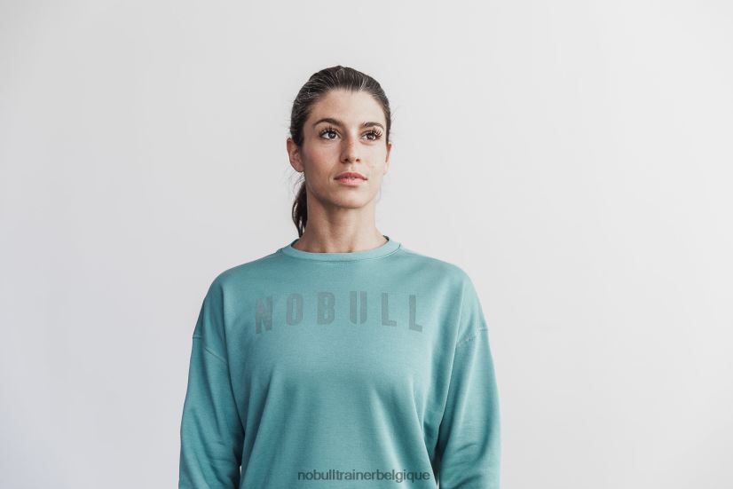 NOBULL sweat-shirt ras du cou pour femme huile88R8PT1974