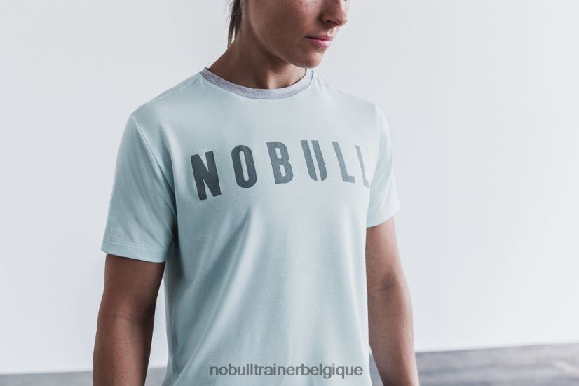 NOBULL t-shirt boxy femme bleu88R8PT2284