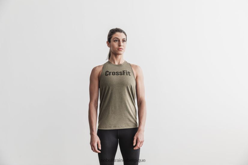 NOBULL tank army crossfit à col montant pour femme88R8PT2741