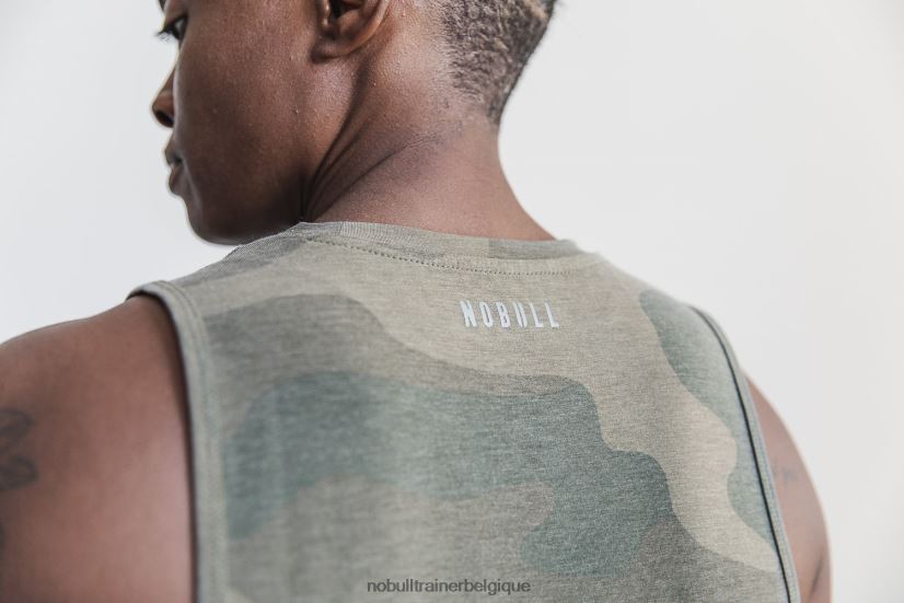 NOBULL tank musculaire crossfit femme (camo) armée88R8PT2694