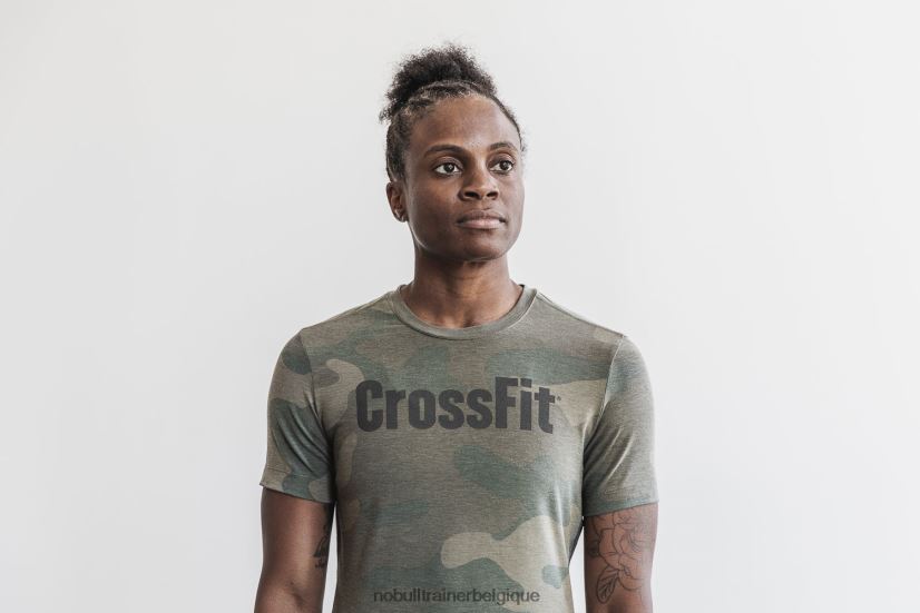 NOBULL tee-shirt crossfit femme (camo) army88R8PT2680