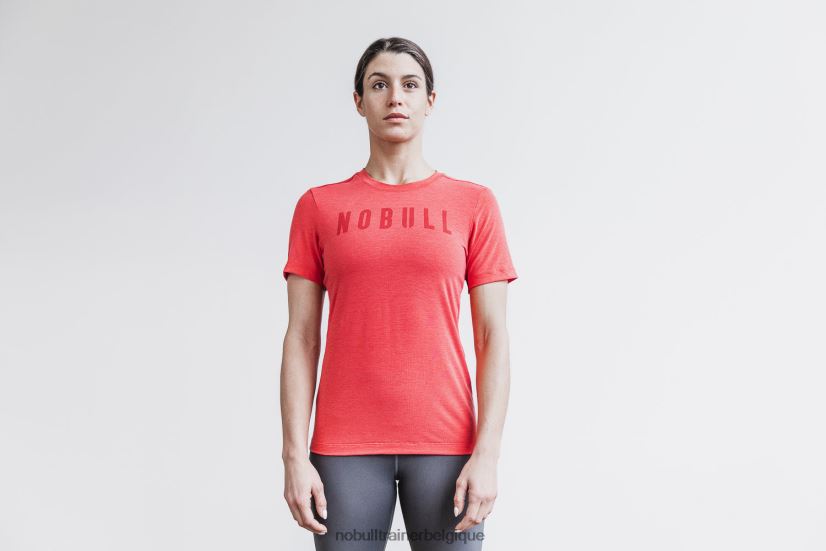 NOBULL tee-shirt femme rouge88R8PT2354