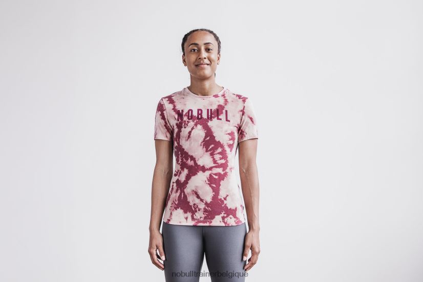 NOBULL tee-shirt pour femme (tie-dye) poussiéreux88R8PT2105