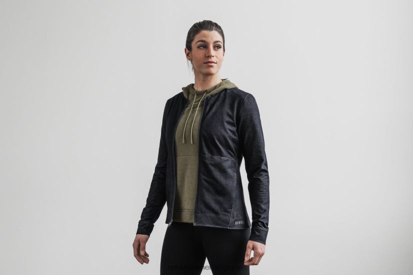 NOBULL veste zippée en sergé pour femme profonde88R8PT2779