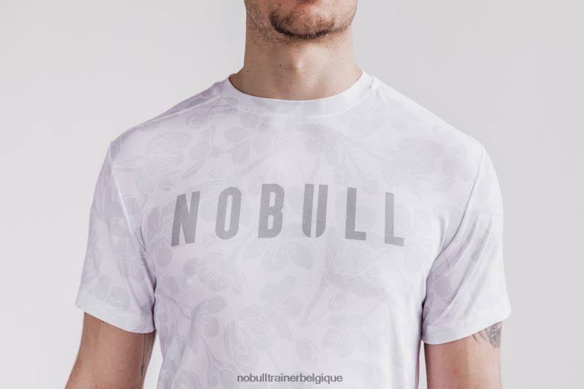 NOBULL tee-shirt homme (fleur de cerisier) blanc88R8PT597