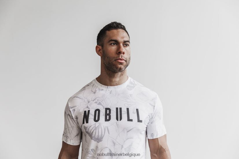 NOBULL tee-shirt homme (papillon) gris88R8PT603