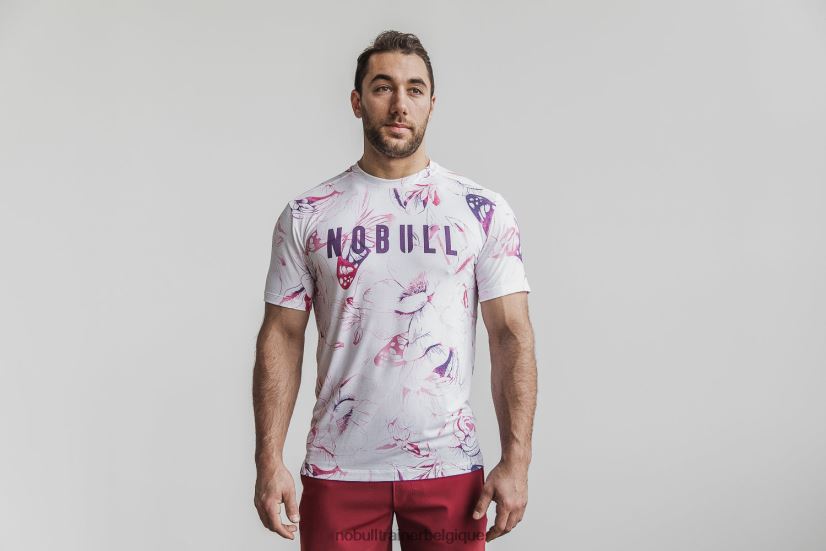 NOBULL tee-shirt homme (papillon) violet88R8PT604