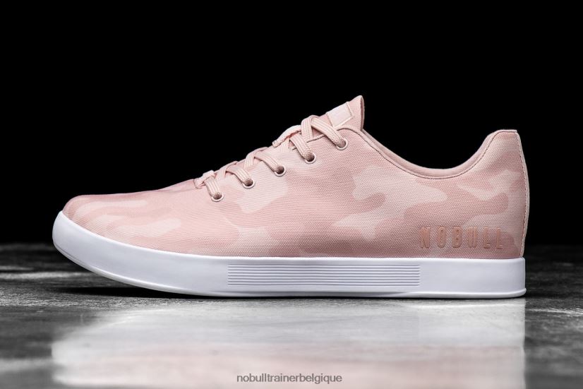 NOBULL basket en toile homme rose88R8PT66