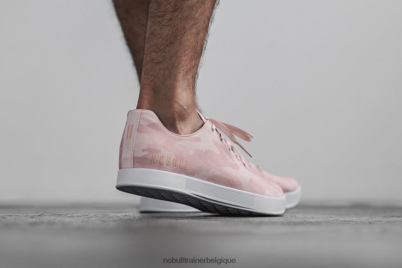 NOBULL basket en toile homme rose88R8PT66