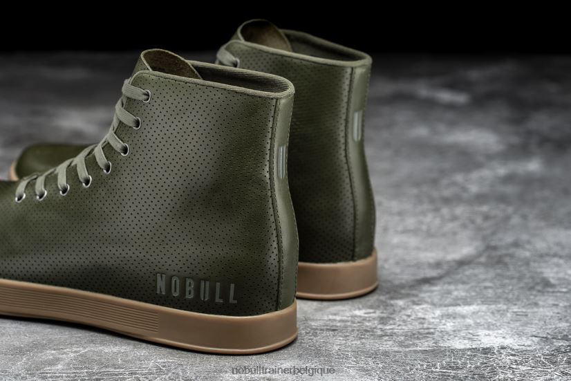 NOBULL basket montante en cuir pour homme88R8PT101