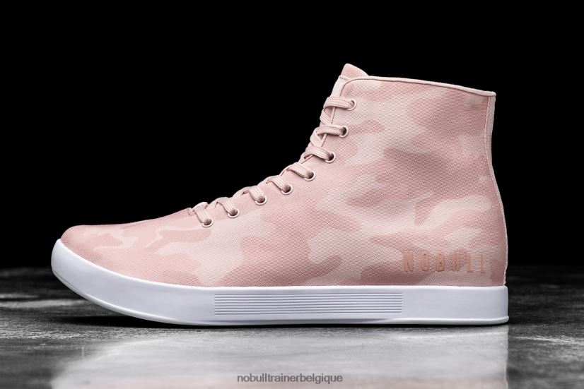 NOBULL basket montante en toile pour homme rose88R8PT51