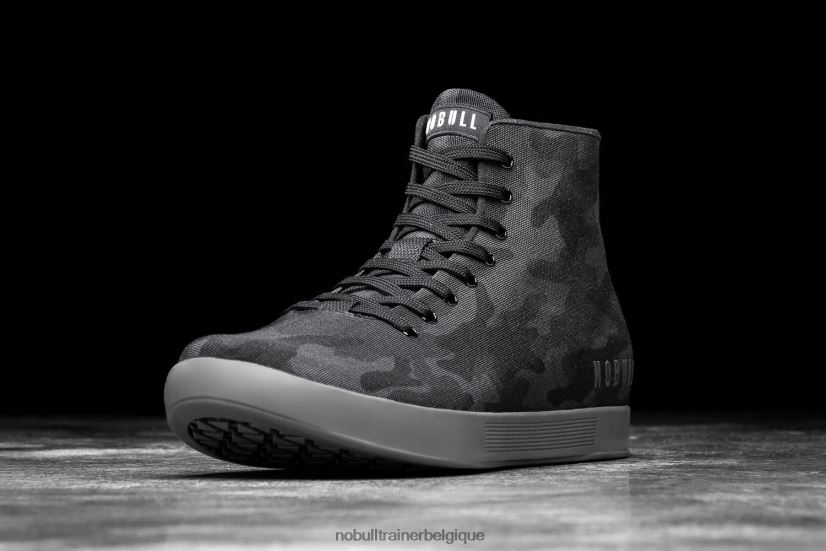 NOBULL baskets montantes en toile pour hommes88R8PT162