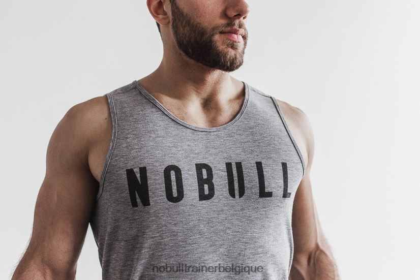 NOBULL débardeur homme (couleurs classiques) gris88R8PT762