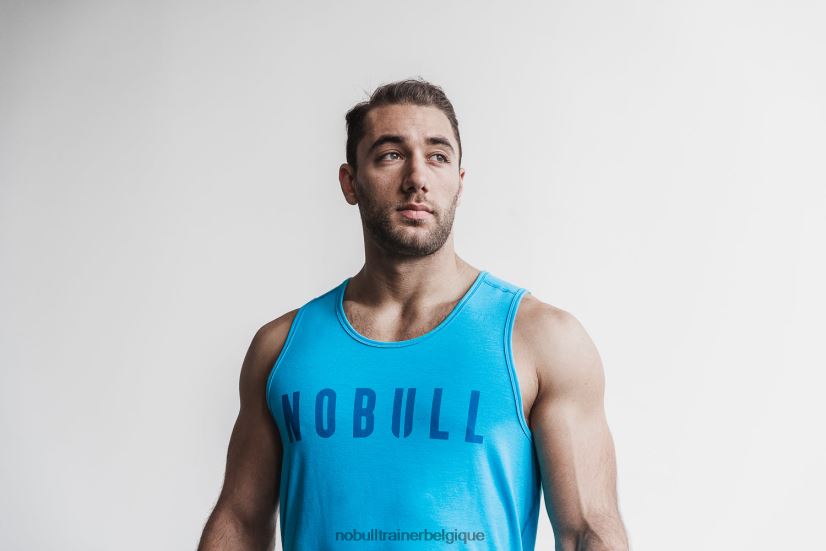 NOBULL débardeur homme (néon) bleu88R8PT1070