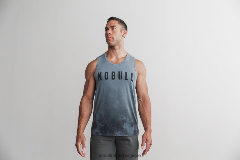 NOBULL débardeur pour hommes (dip-dye) ardoise88R8PT1131