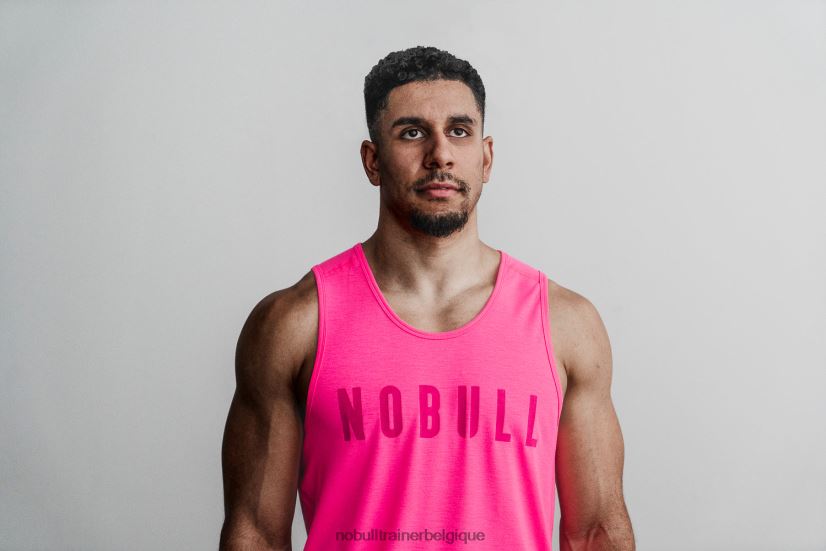 NOBULL débardeur pour hommes (néon) rose88R8PT1071