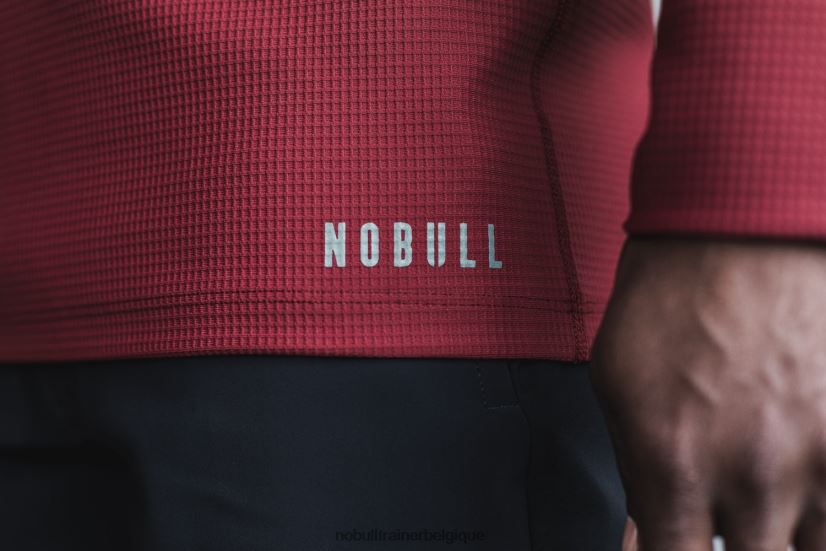 NOBULL gaufre à manches longues pour hommes88R8PT1217