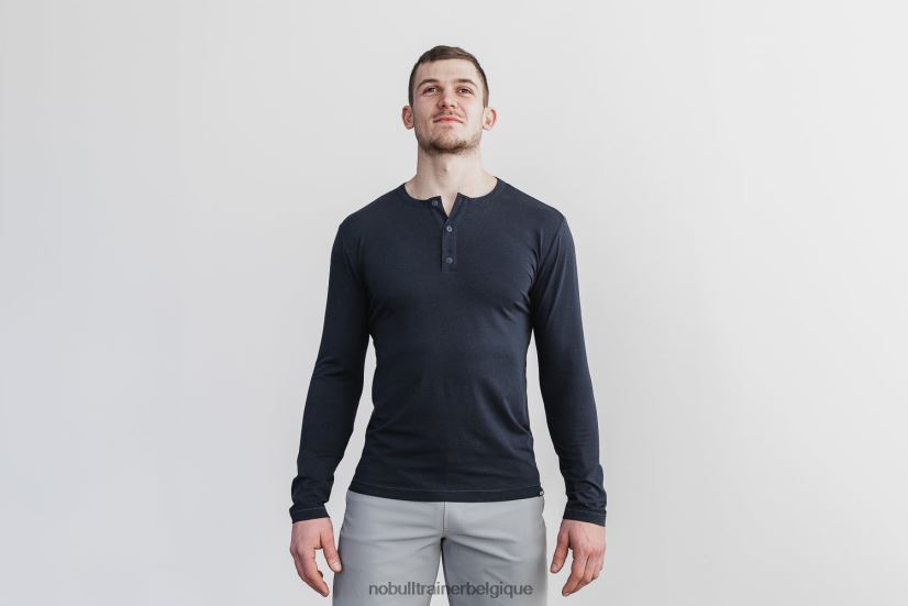 NOBULL henley léger à manches longues pour hommes88R8PT891