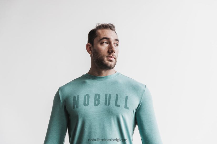 NOBULL huile de tee-shirt à manches longues pour hommes88R8PT832