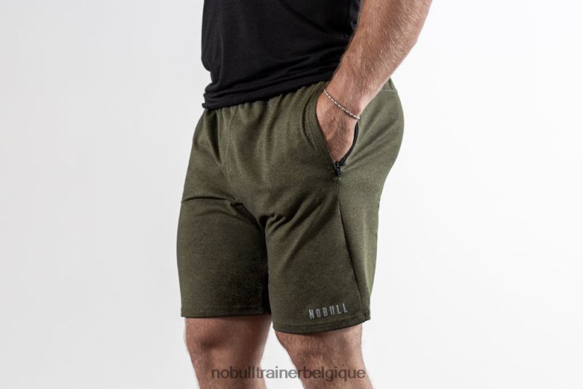 NOBULL short en tricot pour homme 8,5 olive88R8PT1168