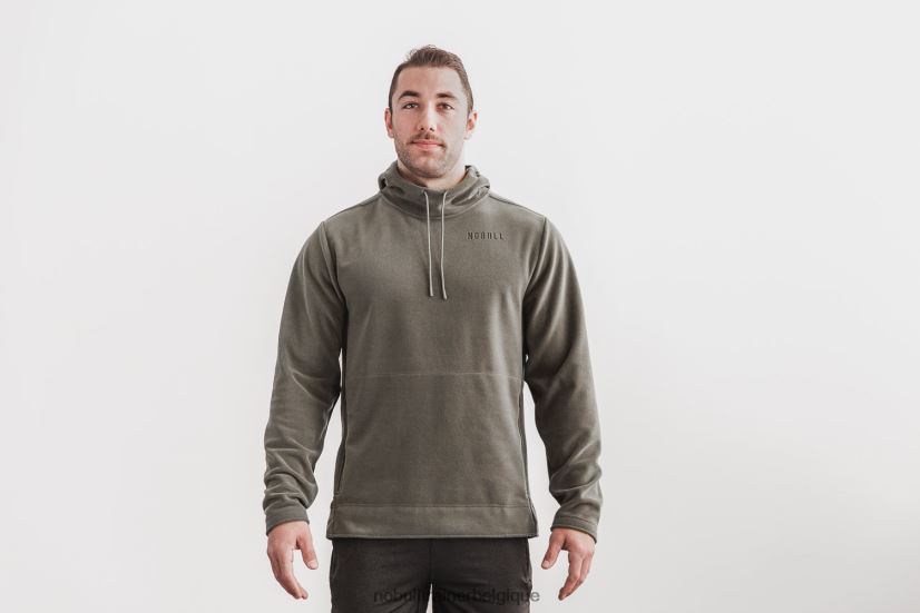 NOBULL sweat à capuche arctique pour hommes armée88R8PT1030