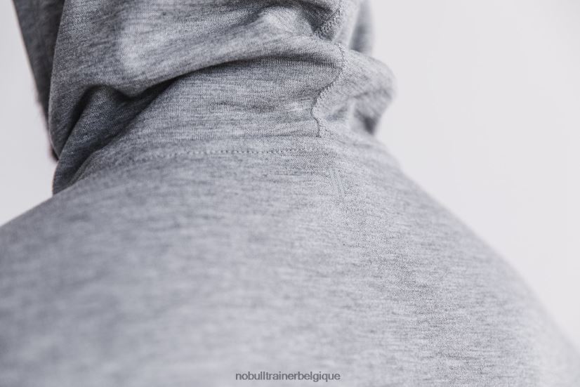 NOBULL sweat à capuche homme gris88R8PT659