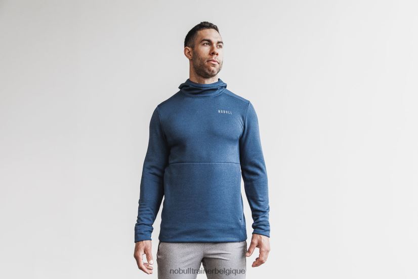 NOBULL sweat à capuche performance pour hommes acier88R8PT959