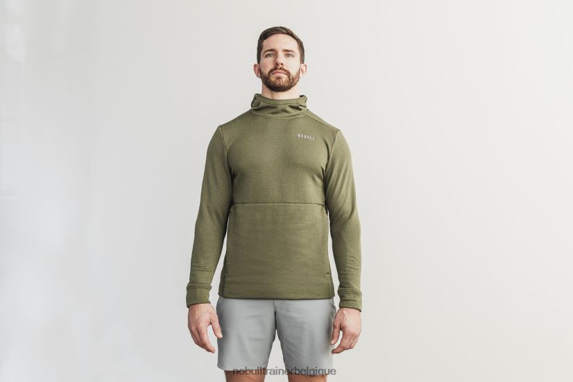 NOBULL sweat à capuche performance pour hommes armée88R8PT953