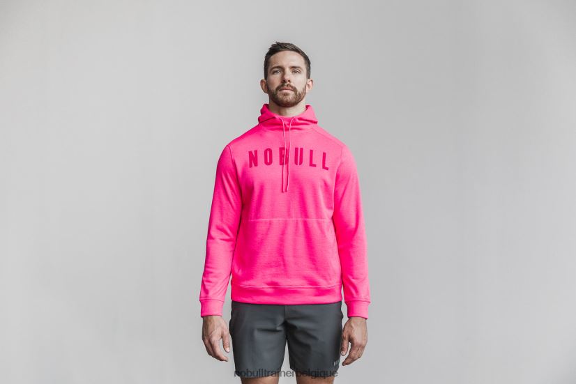 NOBULL sweat à capuche pour hommes (néon) rose88R8PT1230