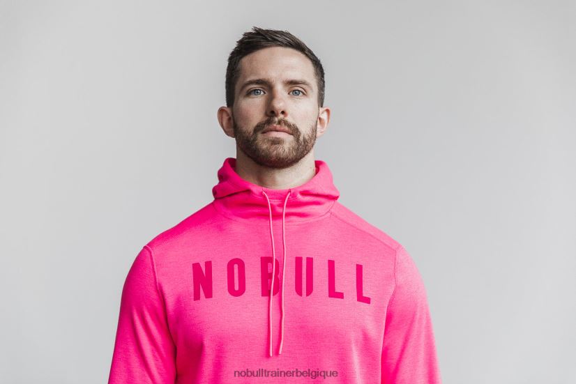 NOBULL sweat à capuche pour hommes (néon) rose88R8PT1230