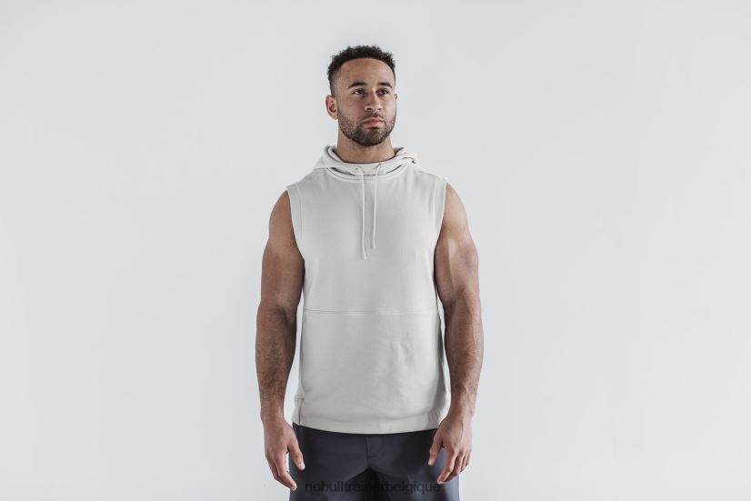 NOBULL sweat à capuche sans manches en micropeluche pour hommes88R8PT1200