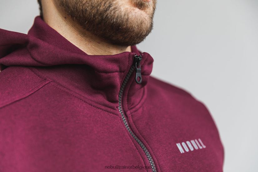 NOBULL sweat à capuche zippé performance pour hommes88R8PT913